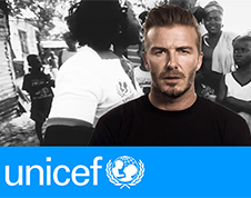 David Beckham supports fight against Ebola